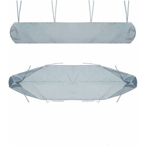 Store banne Sac De Protection Pour Store Banne, 4m Housse De Protection Anti-Poussière Pour Auvent De Terrasse Gris Housse De Rangement Pour Auvent De Terrasse, Protection Imperméable En Hiver