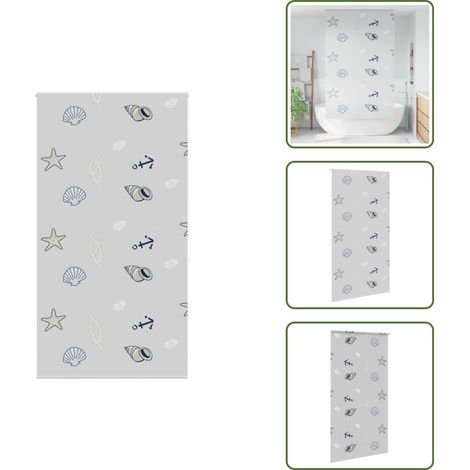 The Living Store Duschrollo 130x240 cm Stoffbreite 126 cm - Duschrolle (1/5)