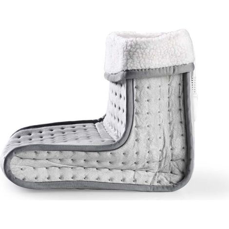 Nedis PEFW110CGY Chauffe-pieds électrique gris confortable (1/4)