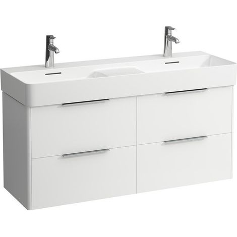 Meuble sous-vasque VAL 520 x 1180 x 390 mm blanc mat LAUFEN