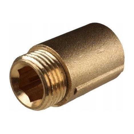 PROLUNGA IN OTTONE 1/2 X 70 MM