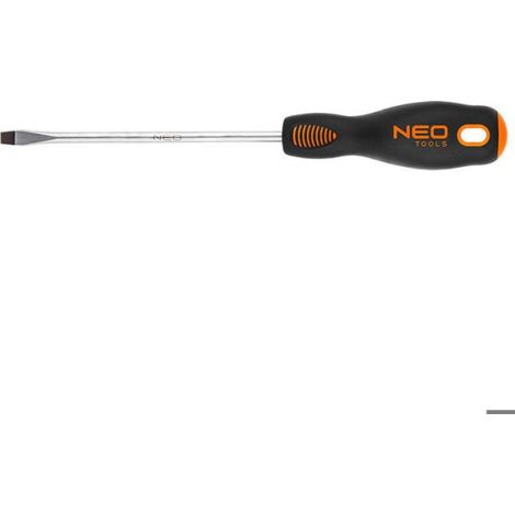 Tournevis Plat - Acier S2 - Pointe Magnétique - 5,5 X 200 Mm - Garantie 25 Ans (1/5)