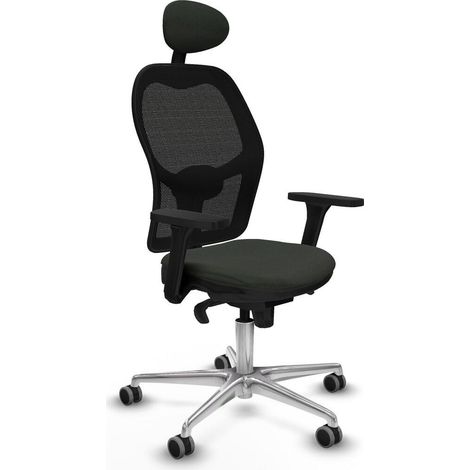 Piqueras y Crespo Jorquera sedia da ufficio nera confortevole (1/3)