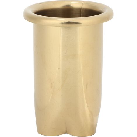 Sèche-cheveux Support mural en acier inoxydable, étagère dorée pour salle de bain, rangement pour salon, porte-brosse soufflante résistant, 1 pièce (1/5)