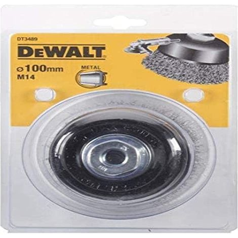 Cepillo de copa de alambre ondulado  DeWalt DT3489-QZ