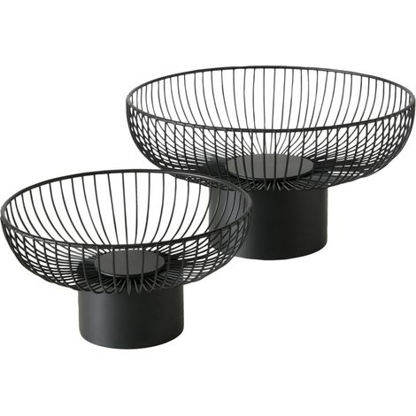 Plateaux en métal pour fruits CINDY, 2 pièces. Ø 30-39 cm (1/5)