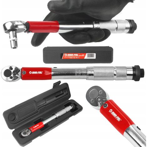 Drehmomentschlüssel 1/4" 5-25 Nm FÜR RÄDER MIT FELGEN (1/5)