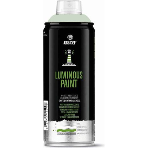 Bombe de peinture phosphorescente - 400 ml - MTN Pro