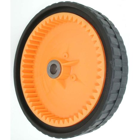 Roue tondeuse 205mm – Alésage 16mm – Adaptable pour tondeuse Bernard – Coupe précise et durable – Bernard Loisirs
