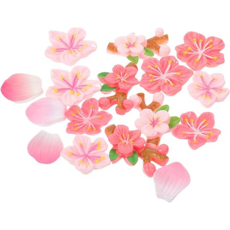 16 Pièces Magnets Frigo Forme Fleur en Résine Rose Résistants pour Décoration Réfrigérateur Bureau et Casiers Accessoires Créatifs et Adorables (1/5)
