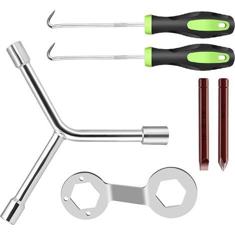 Professional quality dismantling and repair tools for indoor/outdoor washing machines and bathtubs. (1/5)
