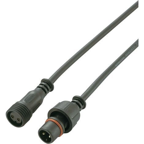 TRU COMPONENTS 739718 Connecteur circulaire confectionné mâle, droit, femelle, droit Nombre total de pôles: 2 1 pc(s) S491781 (1/3)