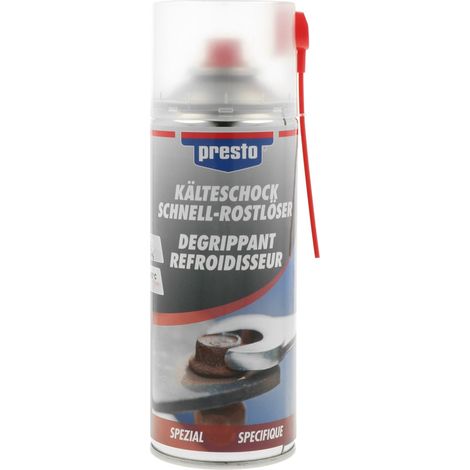 Bombe aérosol - Dégrippant refroidisseur - Presto - 400ml