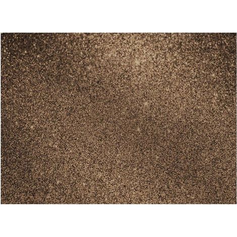 Adhésif décoratif aspect paillettes cuivrées (1/2)