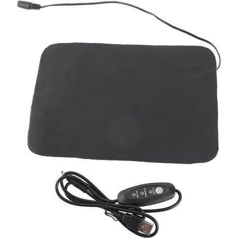 Tapis chauffant pour semis, 3 niveaux de température, en cuir PU, pour plantes hydroponiques d'intérieur. (1/4)