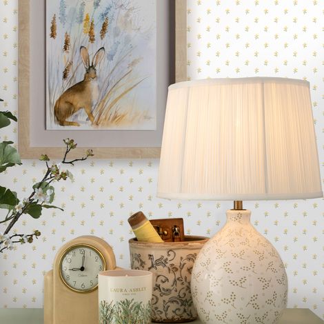 Papier peint intissé Laura Ashley Wood Violet Ochre 1005 x 52cm Jaune