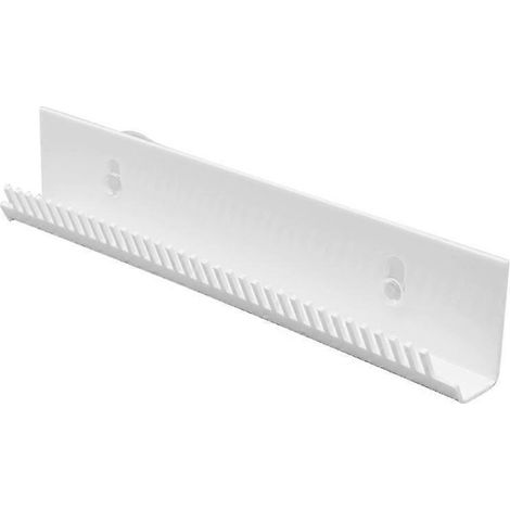 Professioneller Friseursalon Kunststoff Haarverlängerungen Perücken Unterteilung Display Aufbewahrungshalter Ständer Organizer Regal Aufhänger-White (1/5)