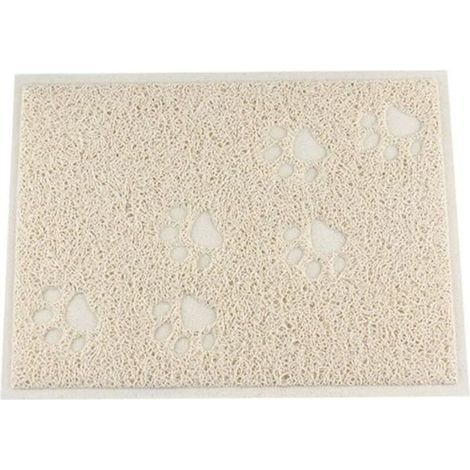 (Beige)Mat of litter - Noname - Rectangular - Non-slip - Waterproof - easy to clean (1/4)