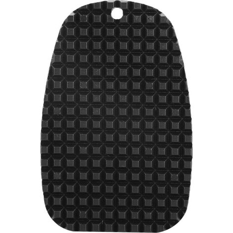 Support Plaque pour Béquille Motocycle: [Pad ABS Noir 9x5.7cm] Universal pour Parking Terrain Mou