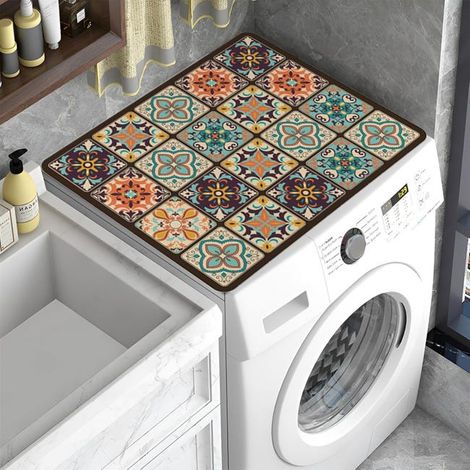 Tapis de machine à laver, protection antidérapante pour machines à laver, sèche-linge, salles de bains et caravanes, 40 x 50 cm, version 1 (1/5)