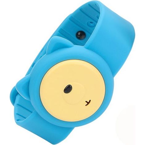 Bracelet Répulsif Anti-moustique Ultrasons Modèle Summer Fun Bleu (1/3)