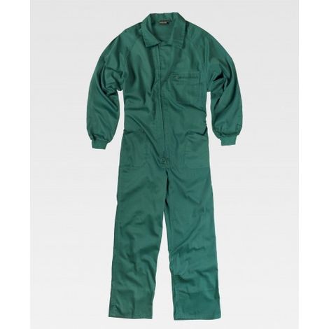 Buzo industrial WORKTEAM B2000 con manga tipo ranglán 64 Verde