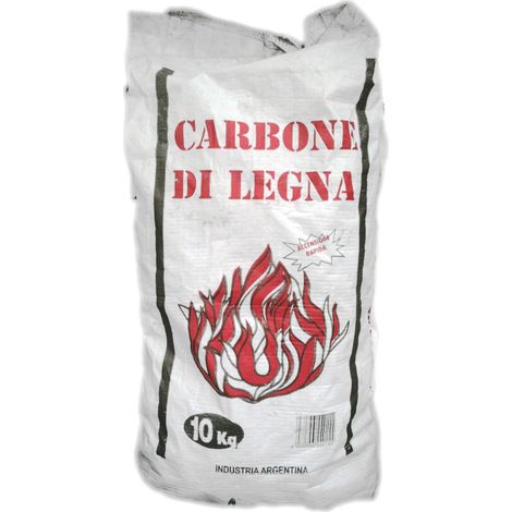 CARBONE DI LEGNA ARGENTINO sacco da kg.10 circa