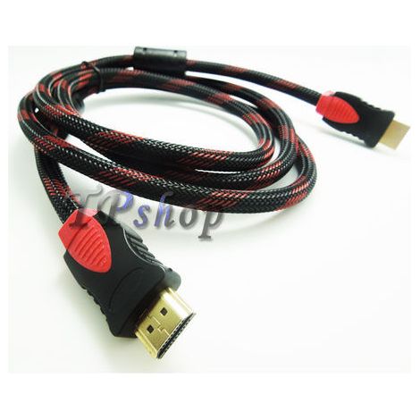 CAVO HDMI 1.4V 3 METRI 24K VERSIONE HDTV FULLHD HD 3D 1080p 10.2Gbps BLU-RAY