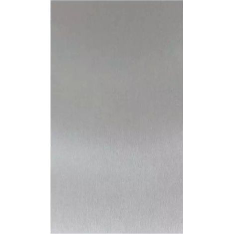 rivestimento murale decorativo divina home effetto metallo acciaio inox 60x0,3x120 cm 6 pezzi