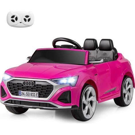 Auto elettrica 98 x 49 x 43 cm 2 modalità di guida decappottabile atmosfera divertente finitura PP rosa 200014657