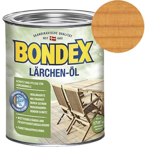 Bondex Lärchen Öl 750 ml, lärche Lärchenöl Holzpflege Holzschutz (1/2)