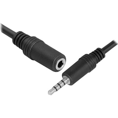 Cavo di prolunga jack da 3,5 mm, spina a 4 poli, 1,5 m