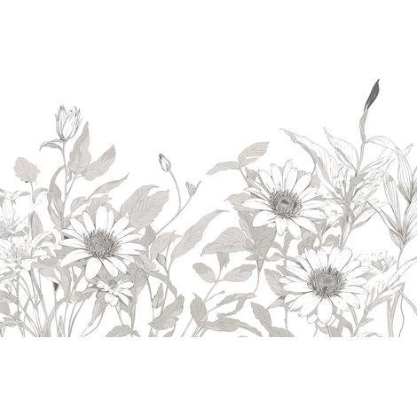Papier peint panoramique - Fleurs - 130 cm x 81 cm (1/2)