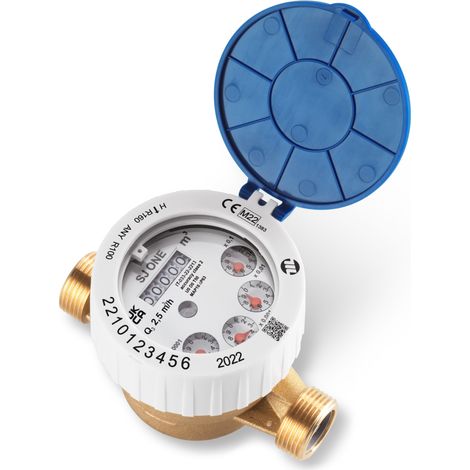 Compteur eau froide jet unique à rouleaux protégés MID R160 - Série 2740 26x34