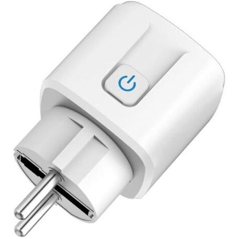 Pair 1 Pack Prise Connectée WiFi, 2,4 GHz Prise Intelligente, 16A Type F, Suivi de consommation, Commande Vocale, Télécommande, Smart Plugs (1/5)