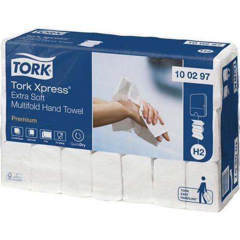 Toalla Tork Papel Xpress Premium 2-Ply (1/2)