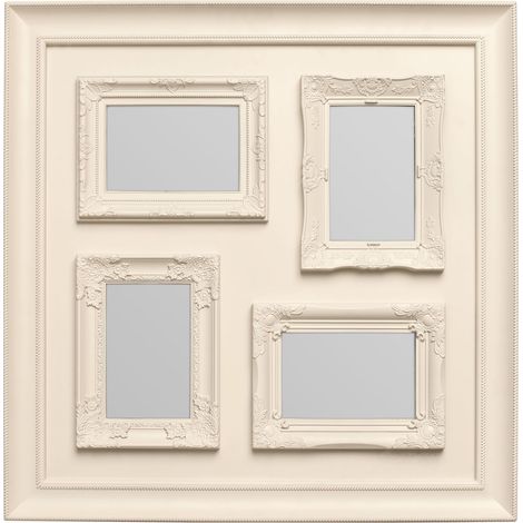 Premier Housewares 4 Photo Cream Plastic Multi Photo Frame (1/5)