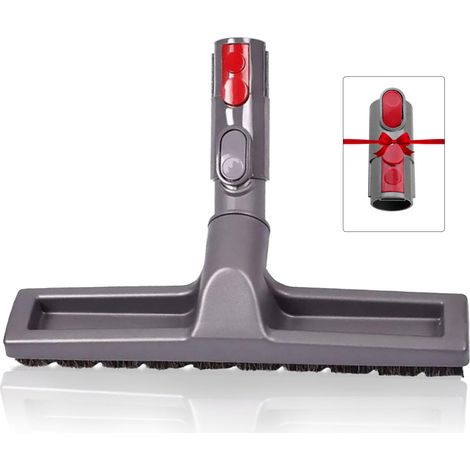 Brosse À Parquet Pour Aspirateur Compatible Avec pour Dyson DC37 DC33C V7 V8 V10 V11 Aspirateurs pour Dyson Cordless Stick Vacuum Cleaners 30cm（Envoyer l'adaptateur）