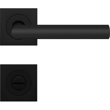 KARCHER DESIGN Drückergarnitur ER28Q BAD 83 - Rhodos, Bad, Edelstahl (1/3)