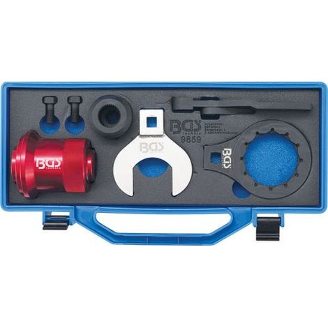 Set di attrezzi per flangia differenziale e dado inserimento BGS per BMW E70 / E82 / E90 / E91 / E92 / E93 - 9859.