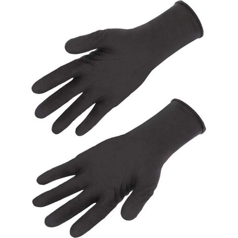 SINGER - Nitrile Glove AQL 1.5 - Size XL - Box of 100 gloves - AUU5000XL - This Singer brand product is new. (1/2)