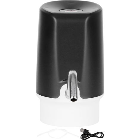 Distributeur d'eau en forme de fût avec pompe électrique portable pour bouteille d'eau, arrêt automatique après 1 minute, chargement USB (1/5)