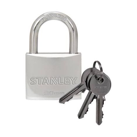STANLEY S742-011 CADENAS 30 MM AVEC SERRURE À CLÉ