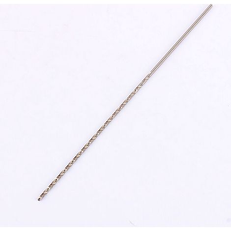 Ulisem Foret hélicoïdal à tige droite extra-longue de 2 mm et 160 mm en acier rapide (HSS) , conçu pour les applications à percussion. Foret hélicoïdal