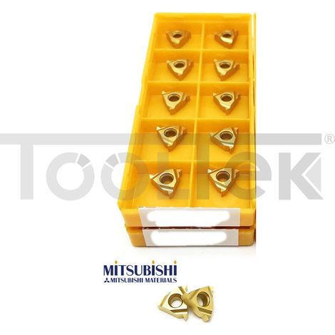 PLACCHETTE INSERTO UTENSILI TORNIO INSERTI 10pz TRIANGOLARI MMT11IRA60-S (1/5)
