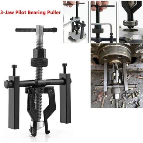 Extracteur de Roulement à 3 Griffes - Acier Carbone 45 - Pour Démontage Roulements Intérieurs 17 à 38 mm - 1 Pièce (1/3)