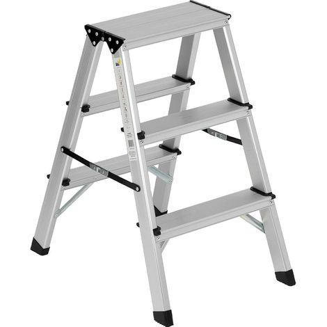 Garden Friend Everest Aluminiumhocker Doppelaufstieg max. Belastbarkeit 150 kg (1/2)