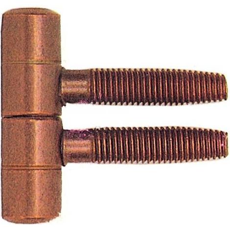 5 x BL CERNIERA ANUBA ACCIAIO BRONZATO D 13 MM 2 PZ