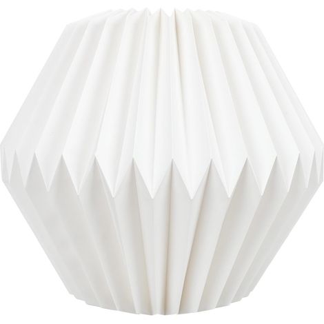jour en papier à pliage décoratif Abat jour beige pour (1/5)