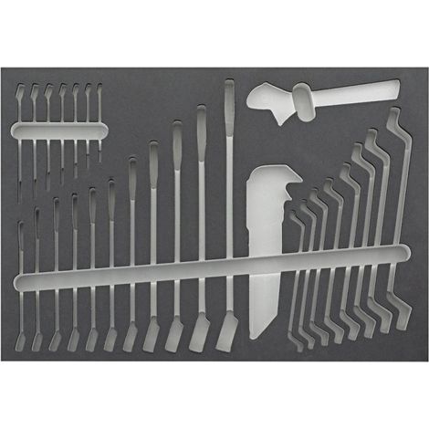 Module d'outils 3/3 vide pour clél FORTIS